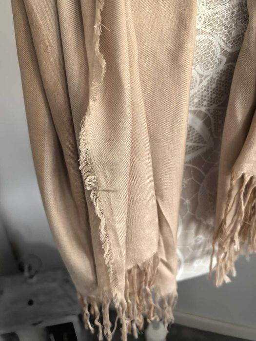 Szal Damski Beżowy Burberry London