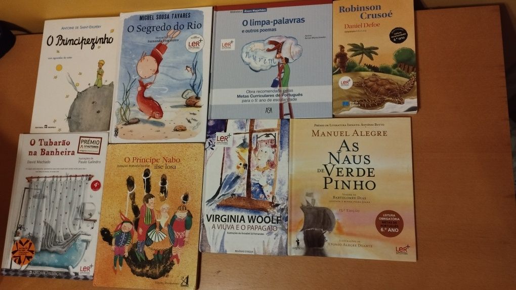 Conjunto de livros do Plano Nacional de Leitura