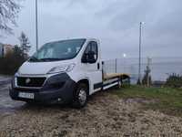 Wynajem autolaweta Fiat Ducato laweta