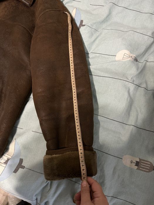 Дубленка мужская зимняя б/у р.54 , куртка