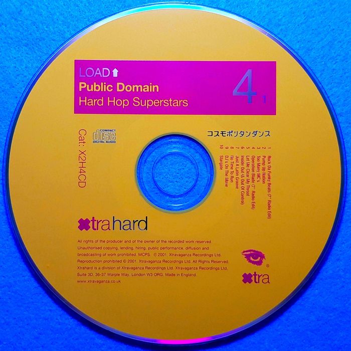 Public Domain ‎– Hard Hop Superstars (CD, 2002)