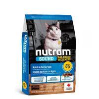 Холістик Nutram S5 Sound Adult Cat 1,13 кг і 5,4 кг для дорослих котів