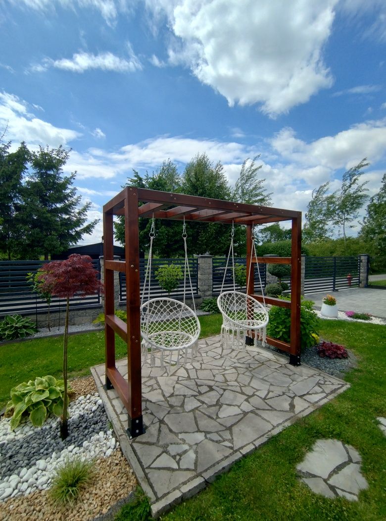 Zadaszenie tarasu, pergola, altana, poliwęglan.