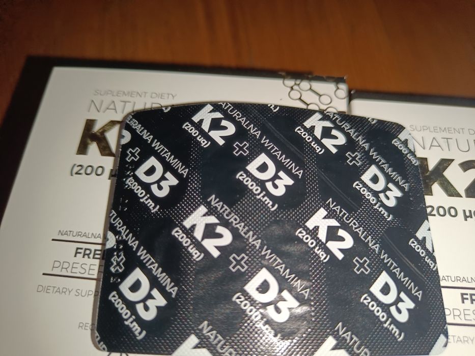 WITAMINA K2 200mg + D3 2000j.m.  270 kaps - 11.2025