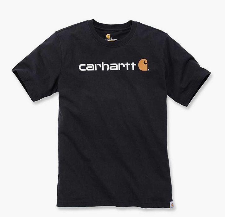 T-shirt Carhartt preta