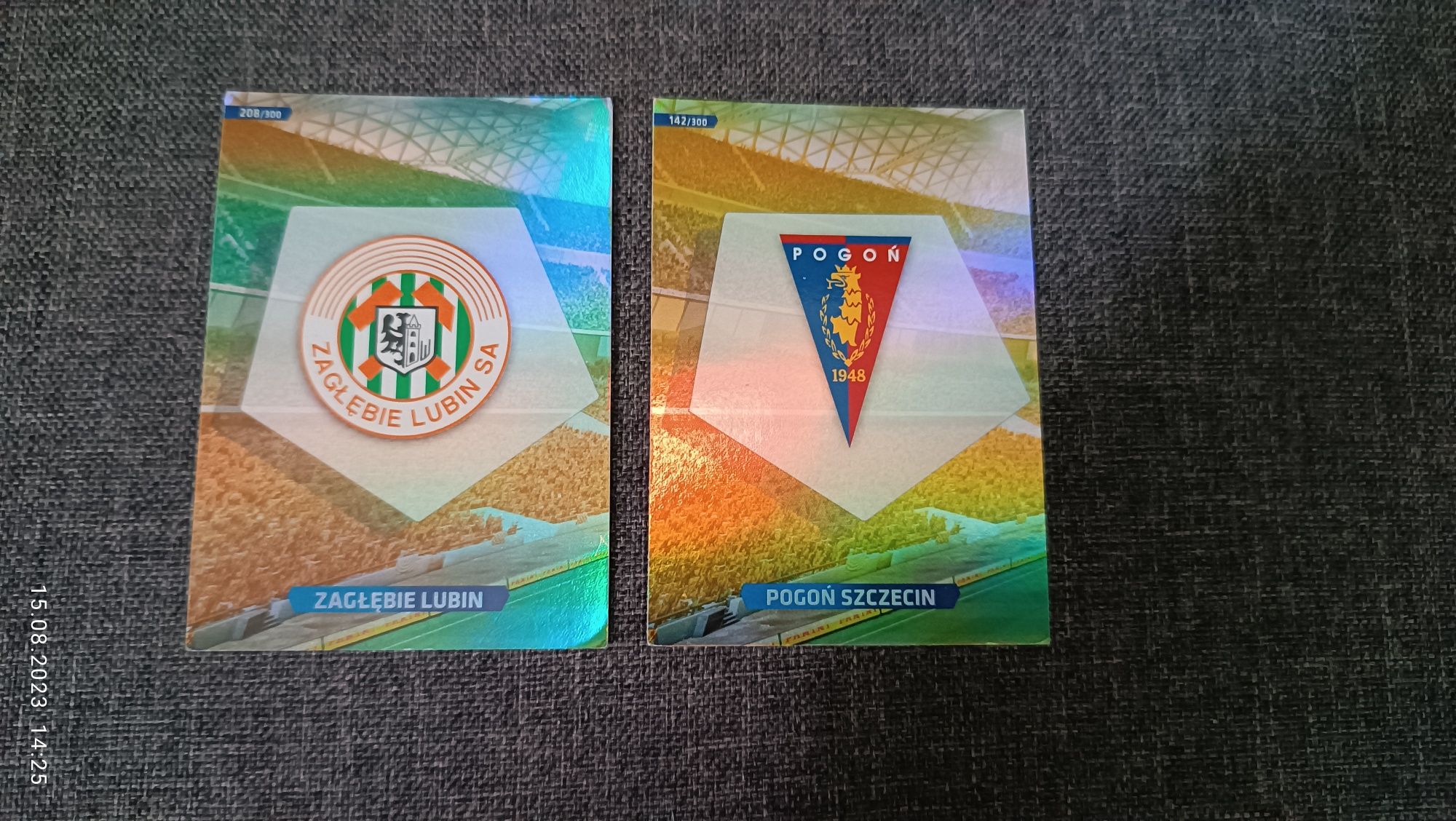 Karty logo klubu ekstraklasa 2013 Panini 2014