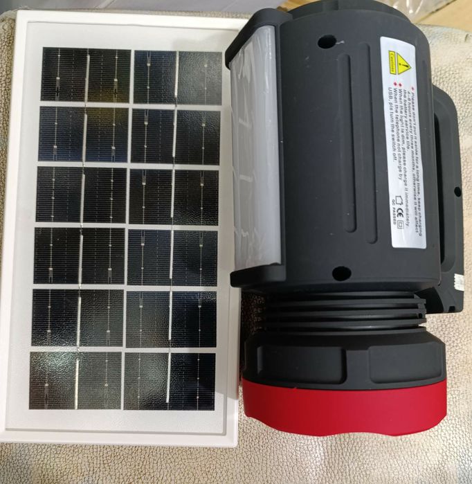 Ліхтар переносний Luxury 1902 T,5w + 22SMD ,2 лампи 3W, power bank,