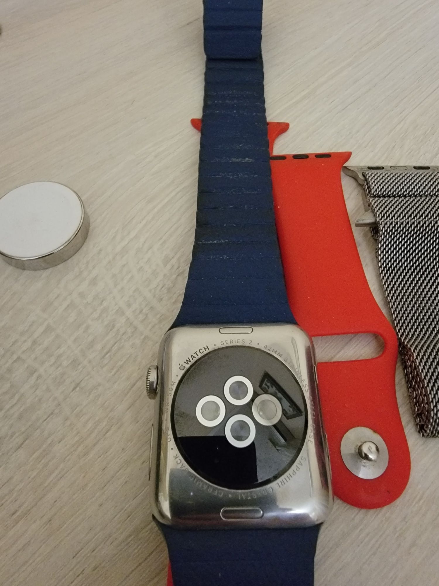 Apple watch 2 stainless steel silver 42mm