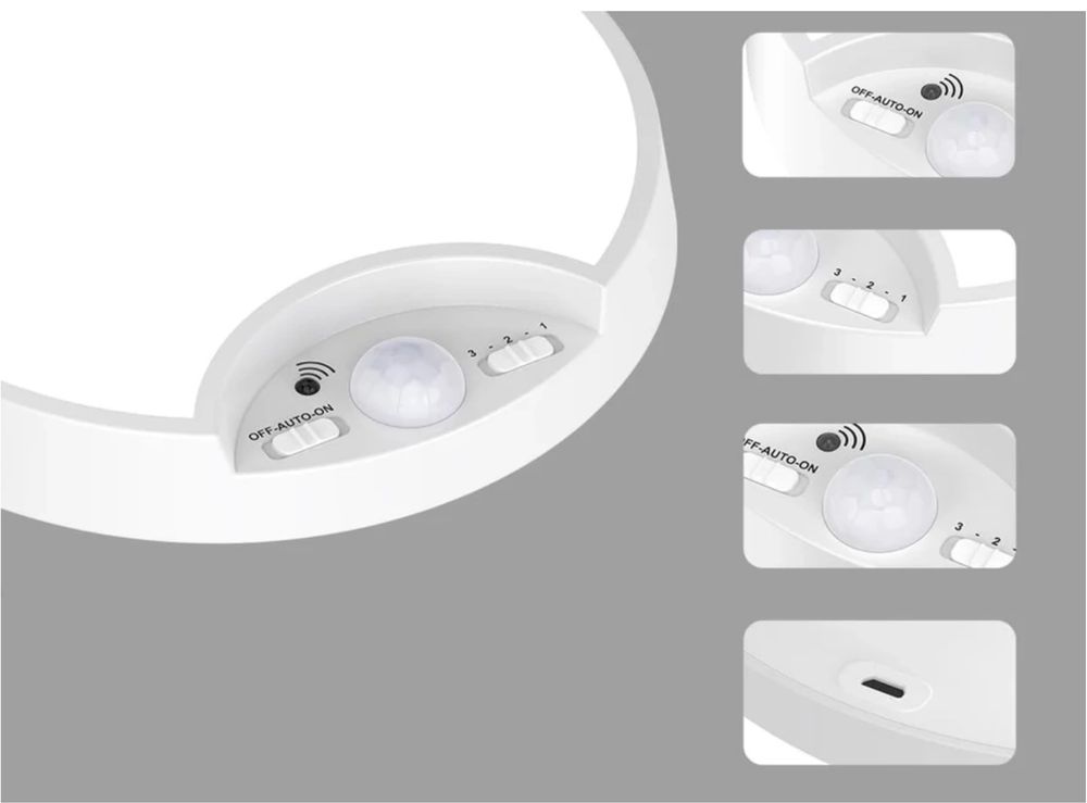 Plafon z wbudowanym akumulatorem | Lampa sufitowa LED