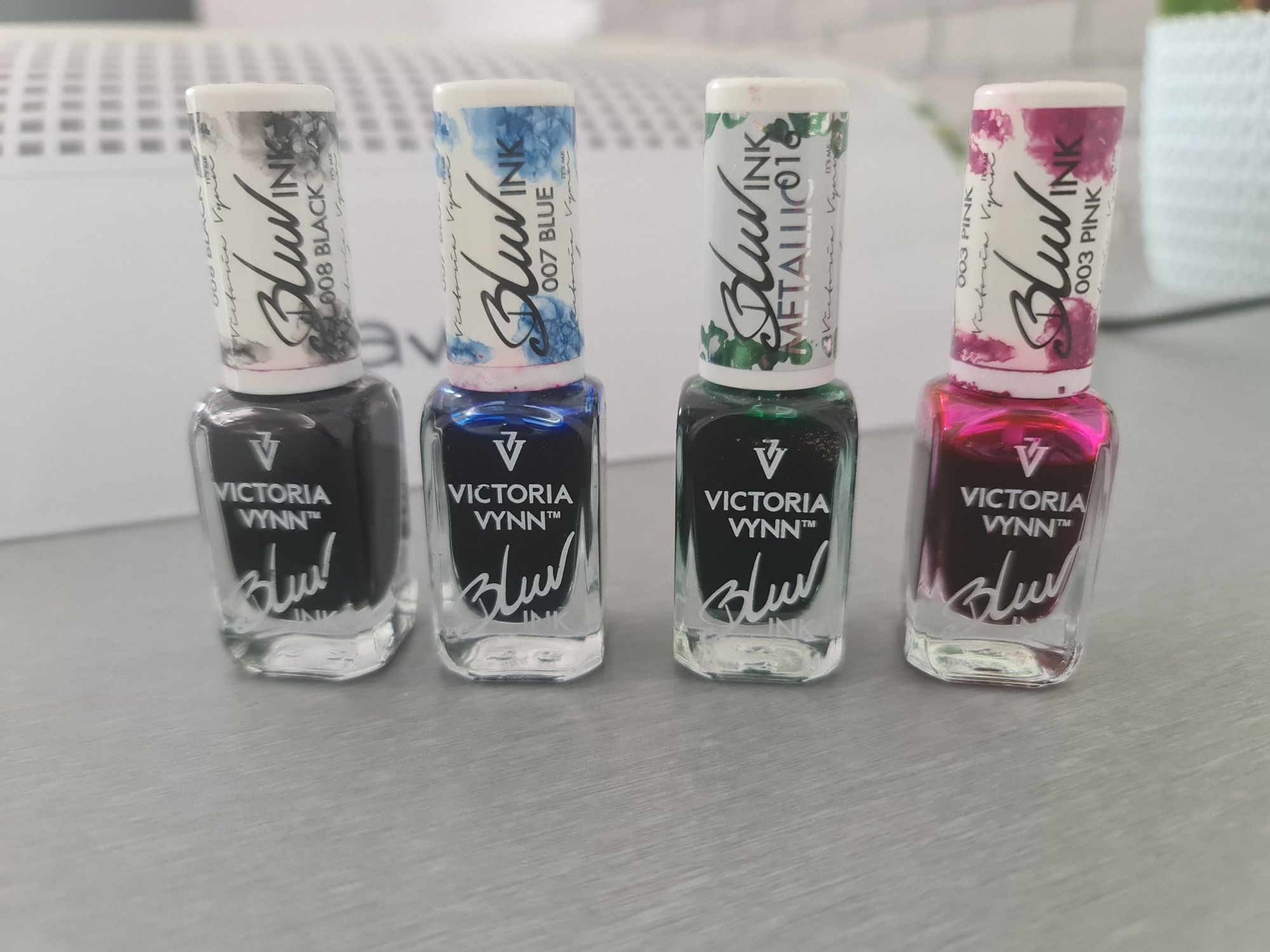 Victoria vynn blue ink 008, 007, 016, 003
