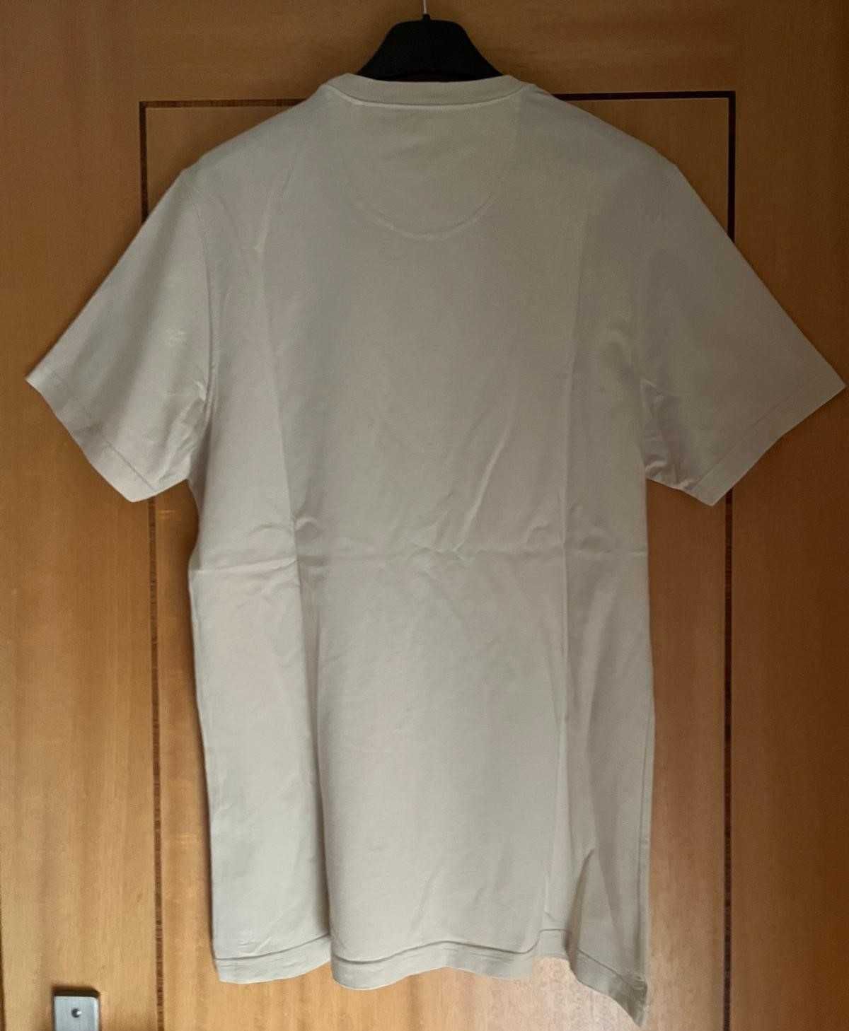 T-shirt bege da Barbour - Homem - Tamanho M