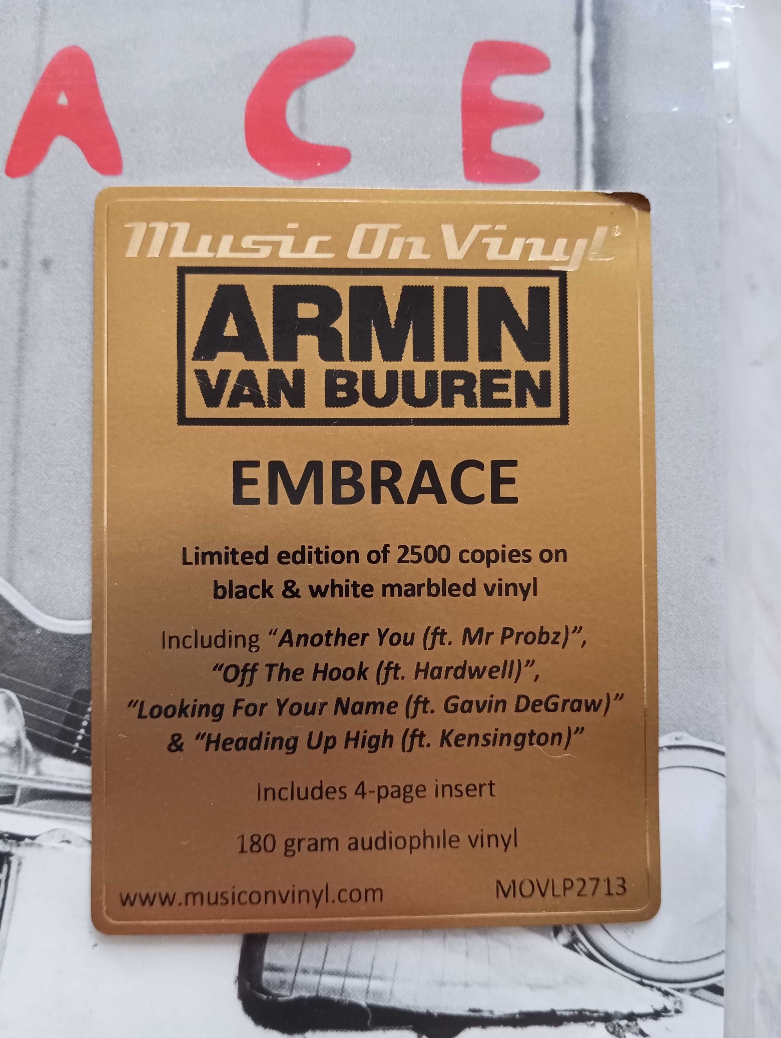 Armin Van Buuren Embrance 2xLP Black&White winyle, nowa w folii