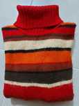 Camisola de malha de gola alta