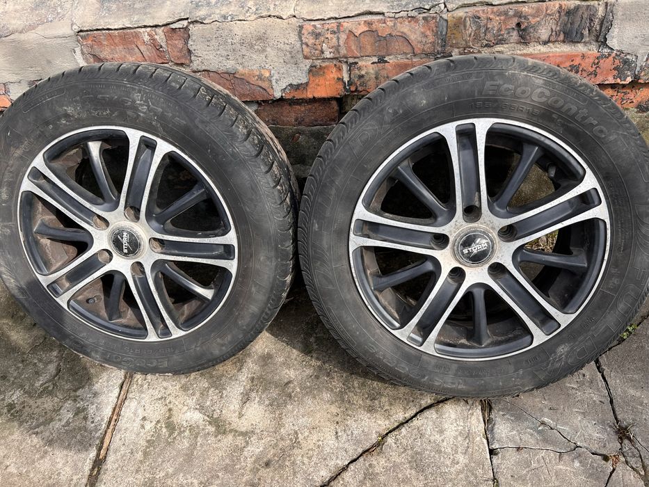 2 Диски с резиною R15 5/114.3