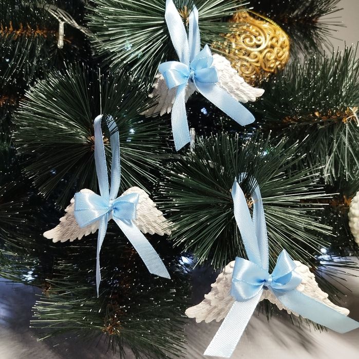 Ялинкові іграшки "Ангелькі крила"