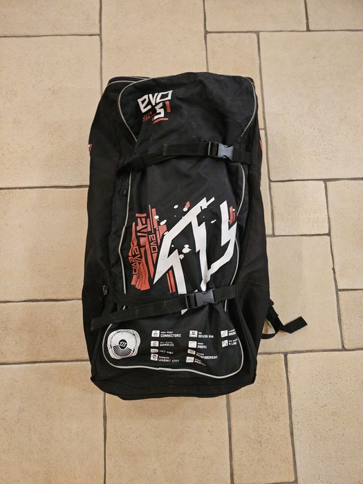 Latawiec na śnieg i wodę  North Evo 2006 5m2 bdb stan