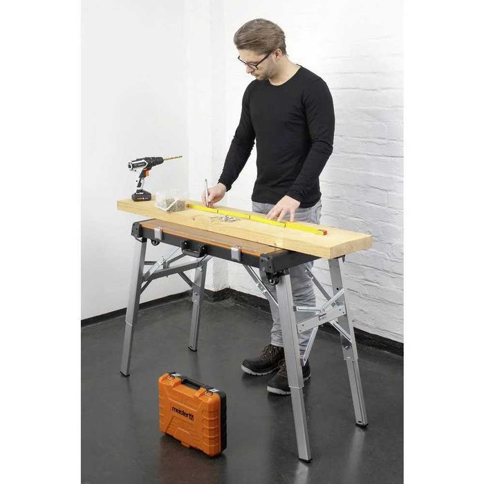 Stół warsztatowy 4w1 Metafranc ,125x85x52cm Meister stolik