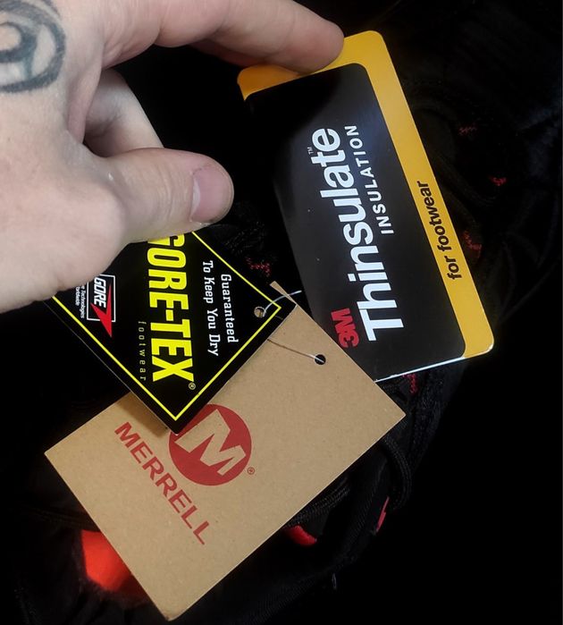 ‼️ТЕРМО‼️41-45 Merrell gore-tex до -21C / кроссовки зимние / salomon