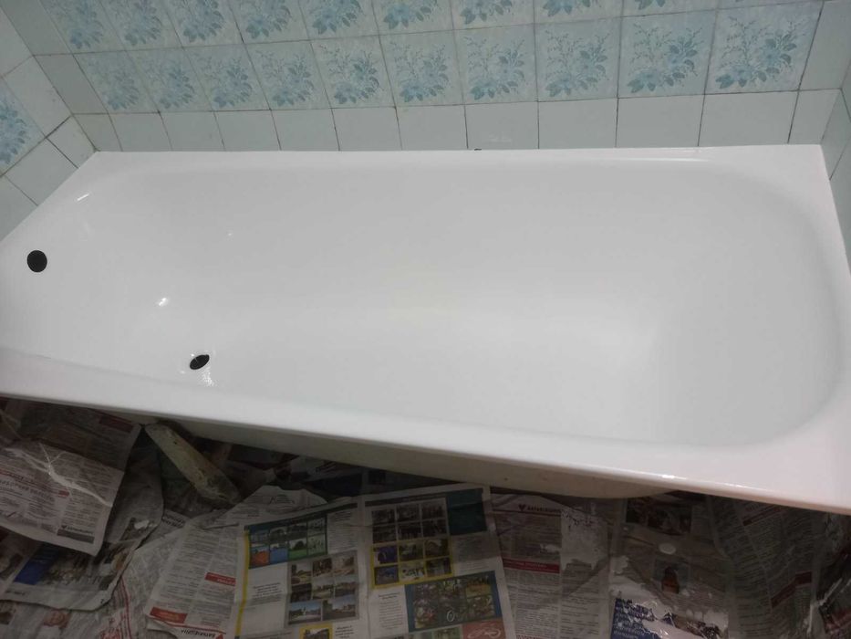 Реставрація ванн .Гарантія.Якість Заводська.
