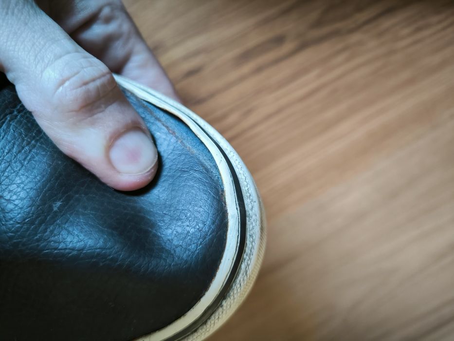 Vans trampki skate męskie skórzane ciemny brąz 43 półbuty