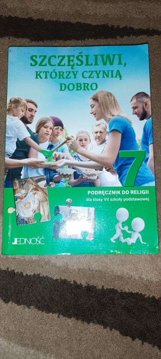Książka do religii szczęśliwi którzy czynią dobro klasa 7