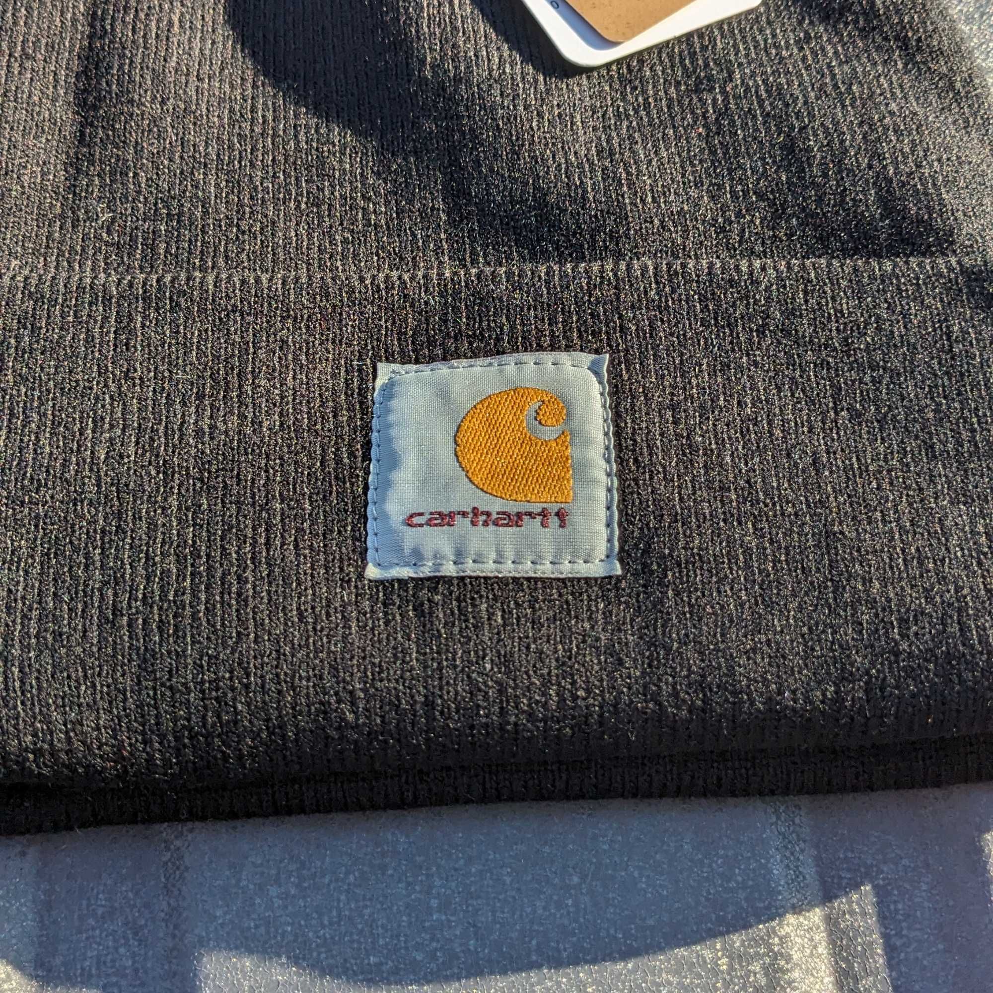 Шапка Carhartt WIP, зимова шапка кархарт, чоловіча шапка carhartt