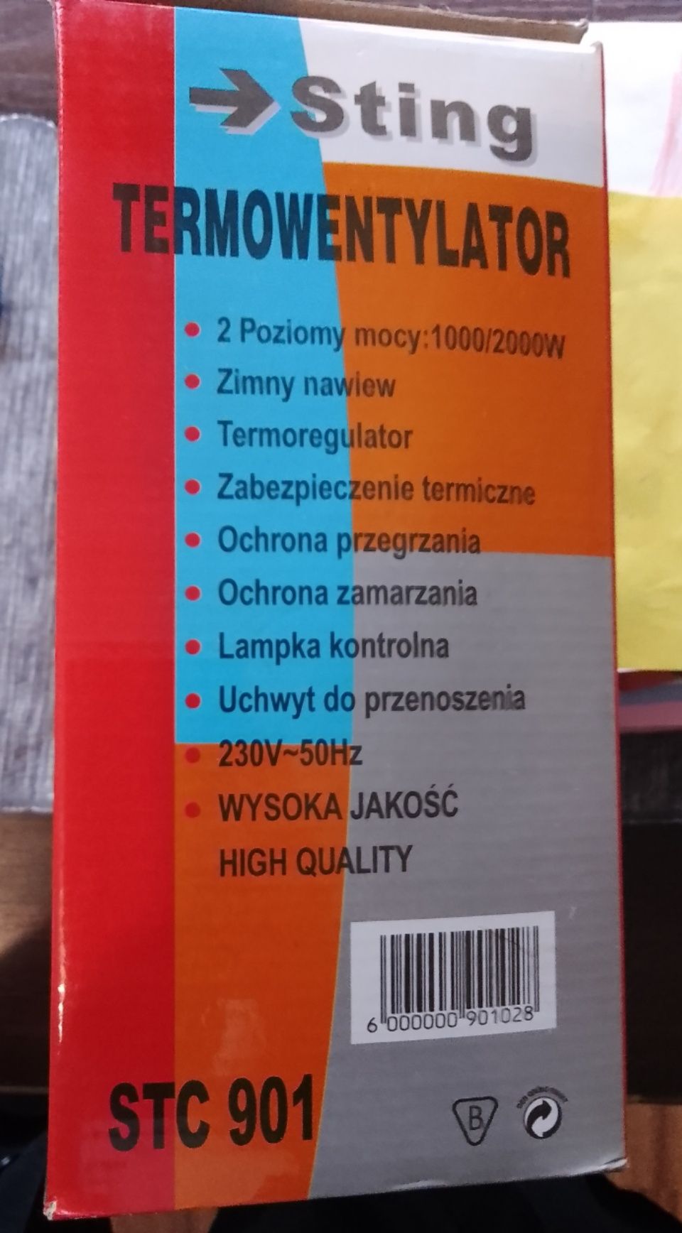 Termowentylator nowy