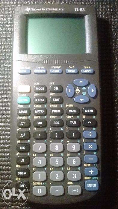 Calculadora Texas Instruments TI-83