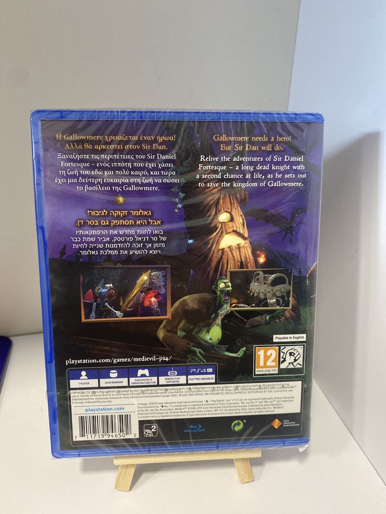 Gra mediEvil na ps4 NOWA