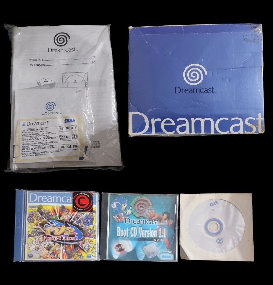 Dreamcast em caixa original