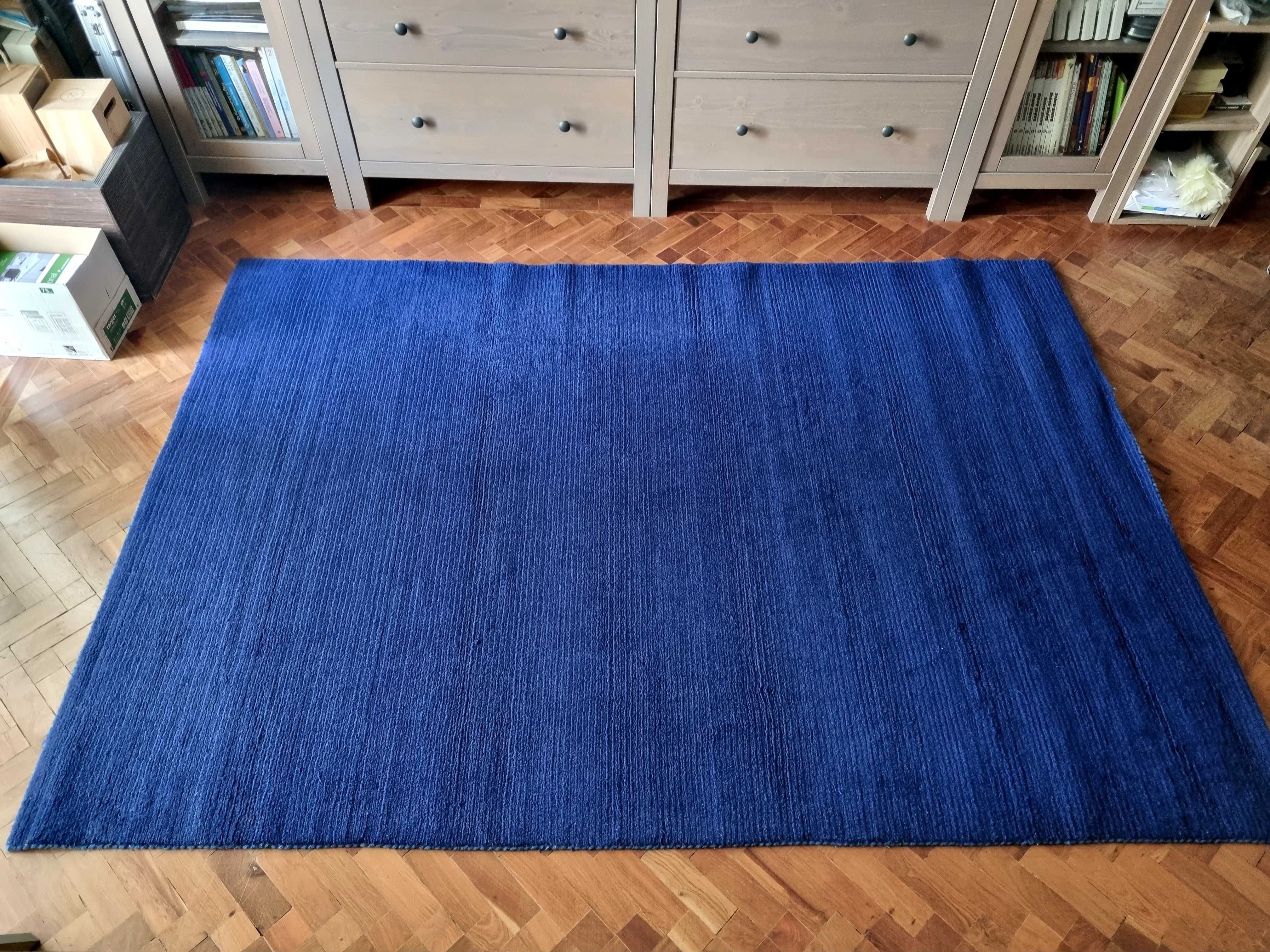 Tapete IKEA Azul pouco usado