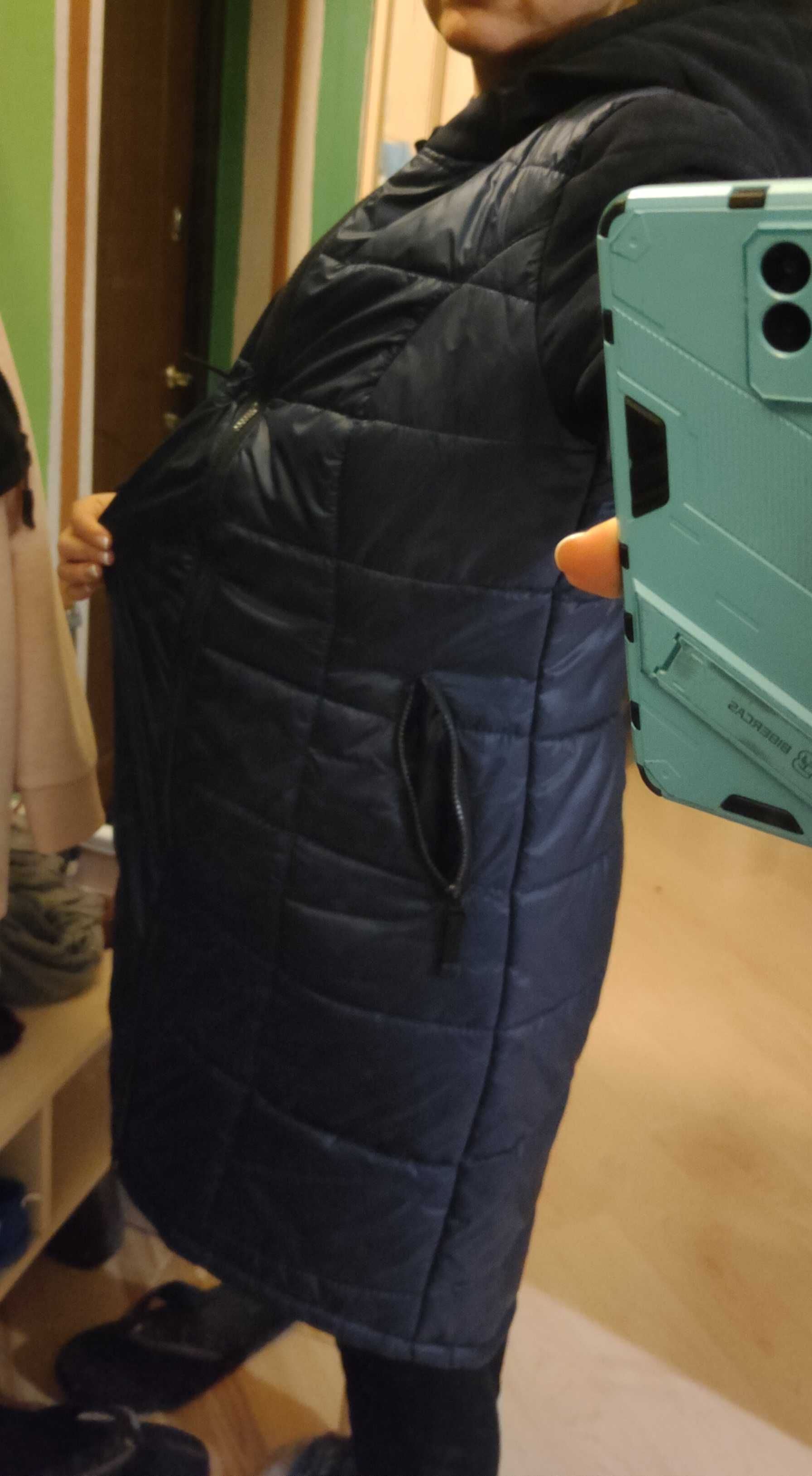 Куртка для вагітних зимова, трансформер 46 розмір