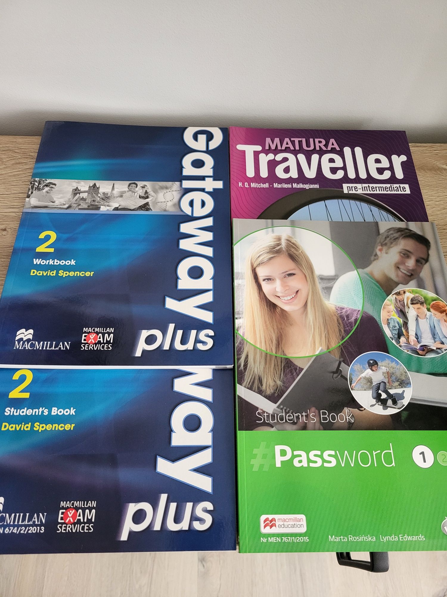 Gateway 2, Matura Traveller, Next move 3, Password 1, New Hotspot 6