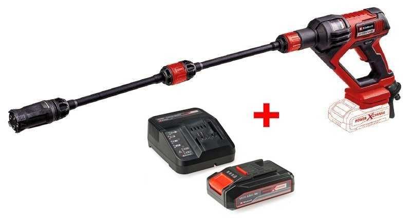 Мийка акумуляторна  Einhell HYPRESSO 18/24-1 Li Kit 2.5 Ah