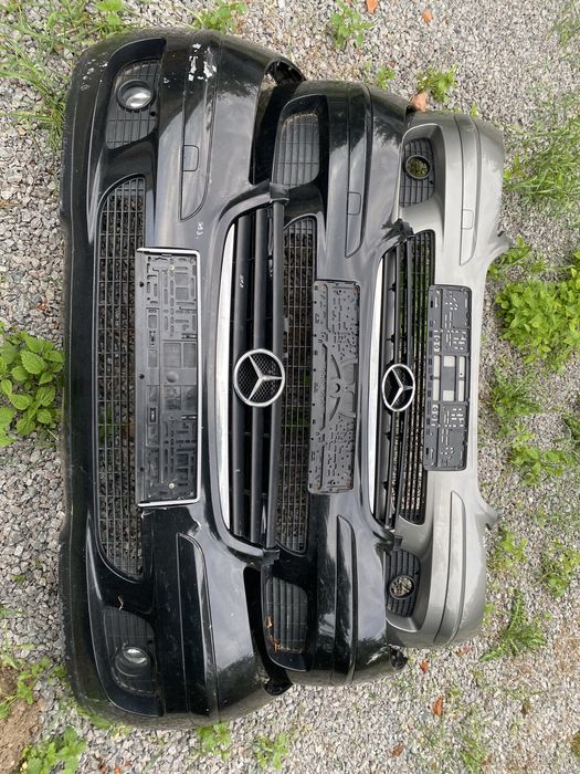 Бампер перед w169 зад+туманки+порог комплект mercedes a-klass
