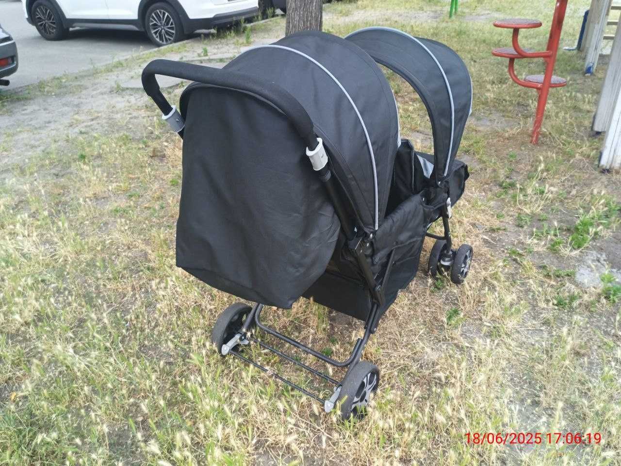 Коляска для двійні/погодок Teamy Twin Confort Bebe