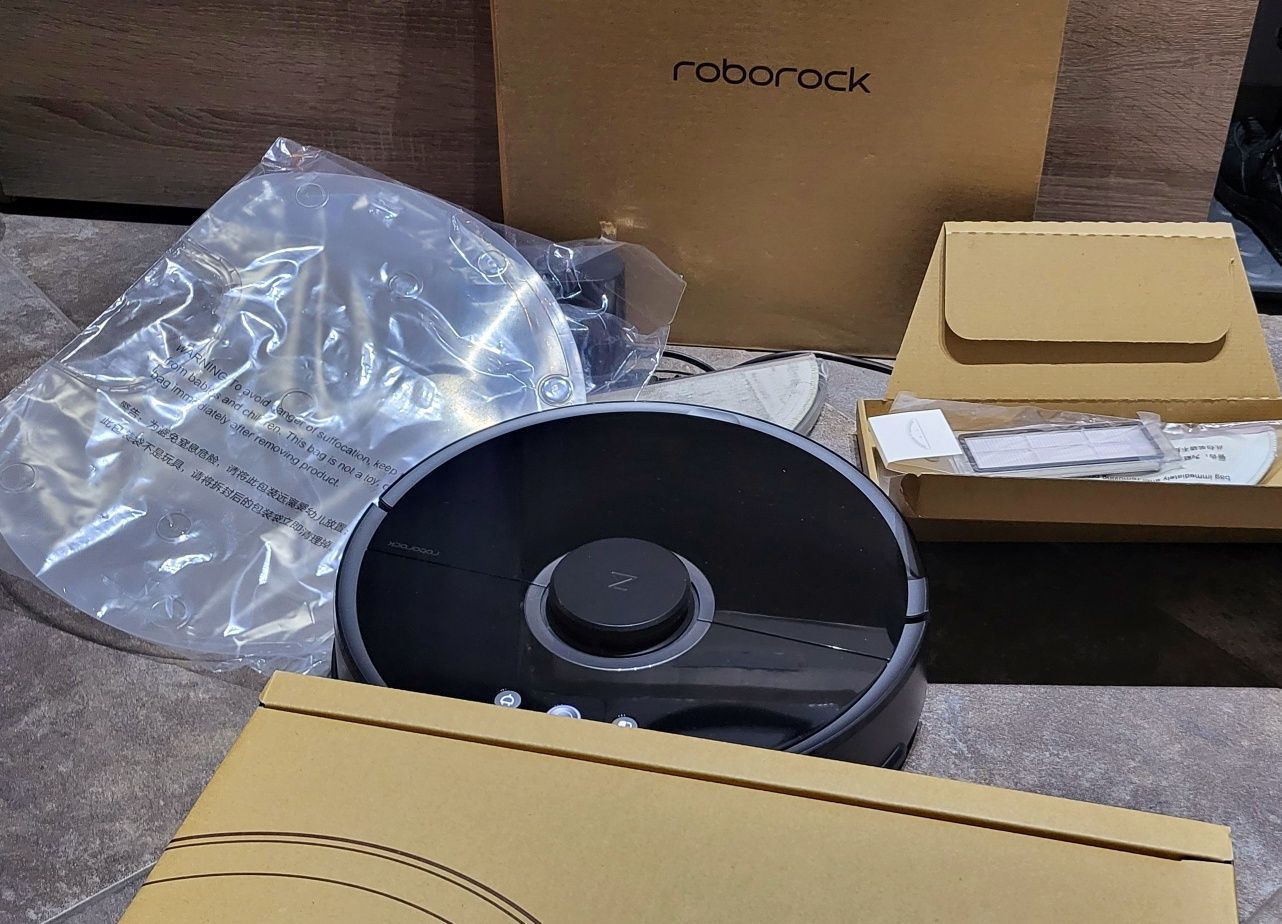 Robot sprzątający Xiaomi Mi Roborock 2 S55 czarny mopujący