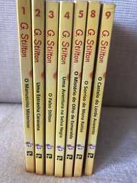 Varios livros Geronimo Stilton