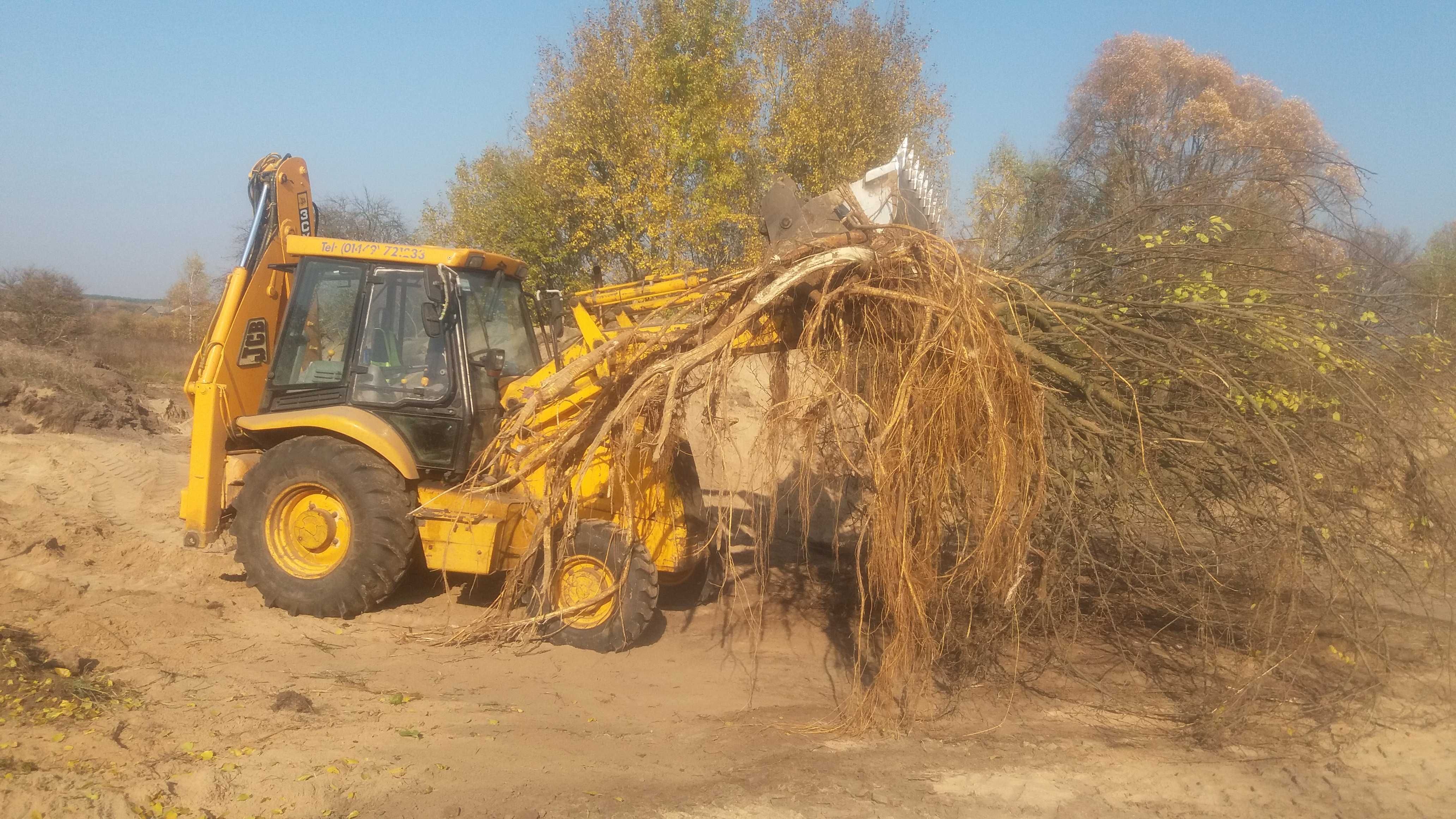 Послуги экскаватора JCB 3CX