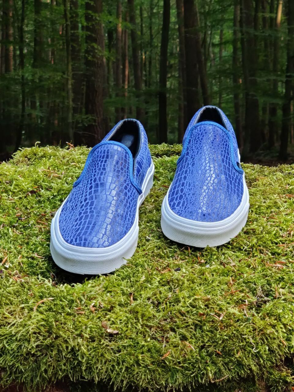 Sneakersy skórzane Vans  CLASSIC SLIP-ON  r.38