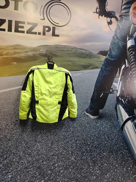 Kurtka Motocyklowa tekstylna HEIN GENRICKE  odblaskowa L Sklep 1421