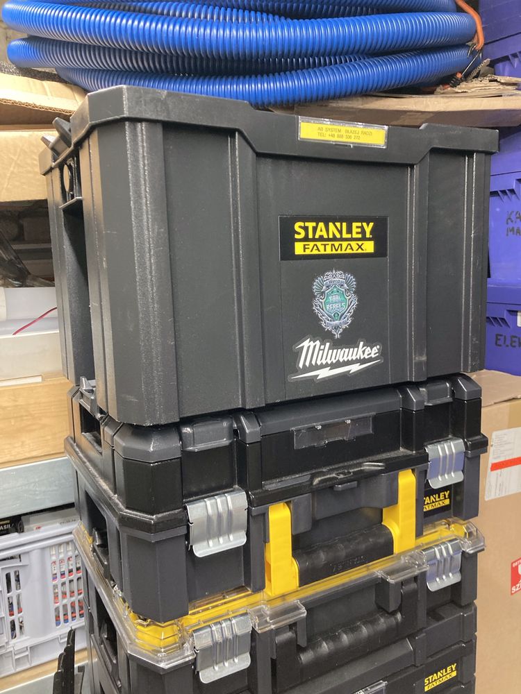 Zestaw skrzyń Stanley Fatmax Pro-stack szulady skrzynie