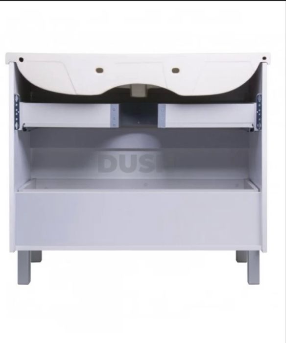 Тумба з умивальником Palermo-100-U біла . Раковина 1метр