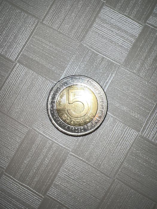 Moneta 5zl 100 lecie odzyskania niepodległości
