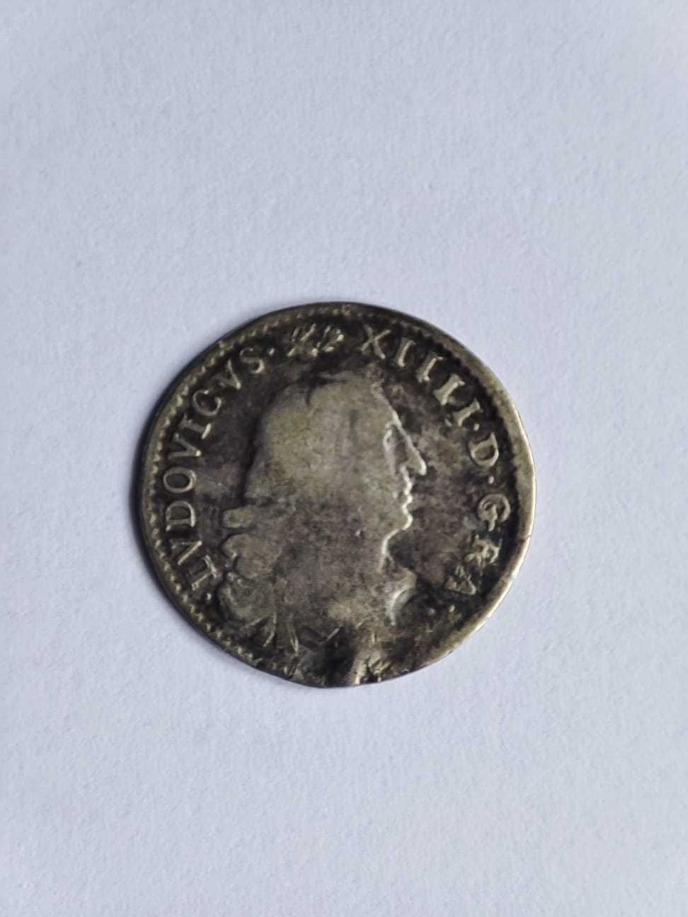 Moeda de Prata 1676 - Reinado de Luís XIV