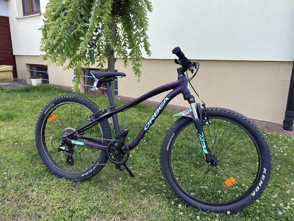 Rower Orbea MX 24 XC fioletowo-miętowym