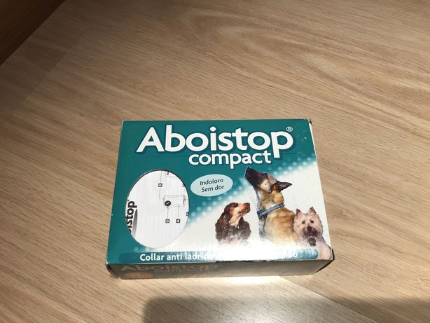 Coleira anti-latido Aboistop Compact - cães até 8 kg.