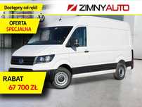 Volkswagen Crafter  Furgon Optimum+ L3H3 2,0 TDI 140 KM Automat rozstaw 3640mm Dostępny!!!