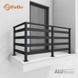 Balustrada taras balkon barierka schody aluminium poręcz RAL