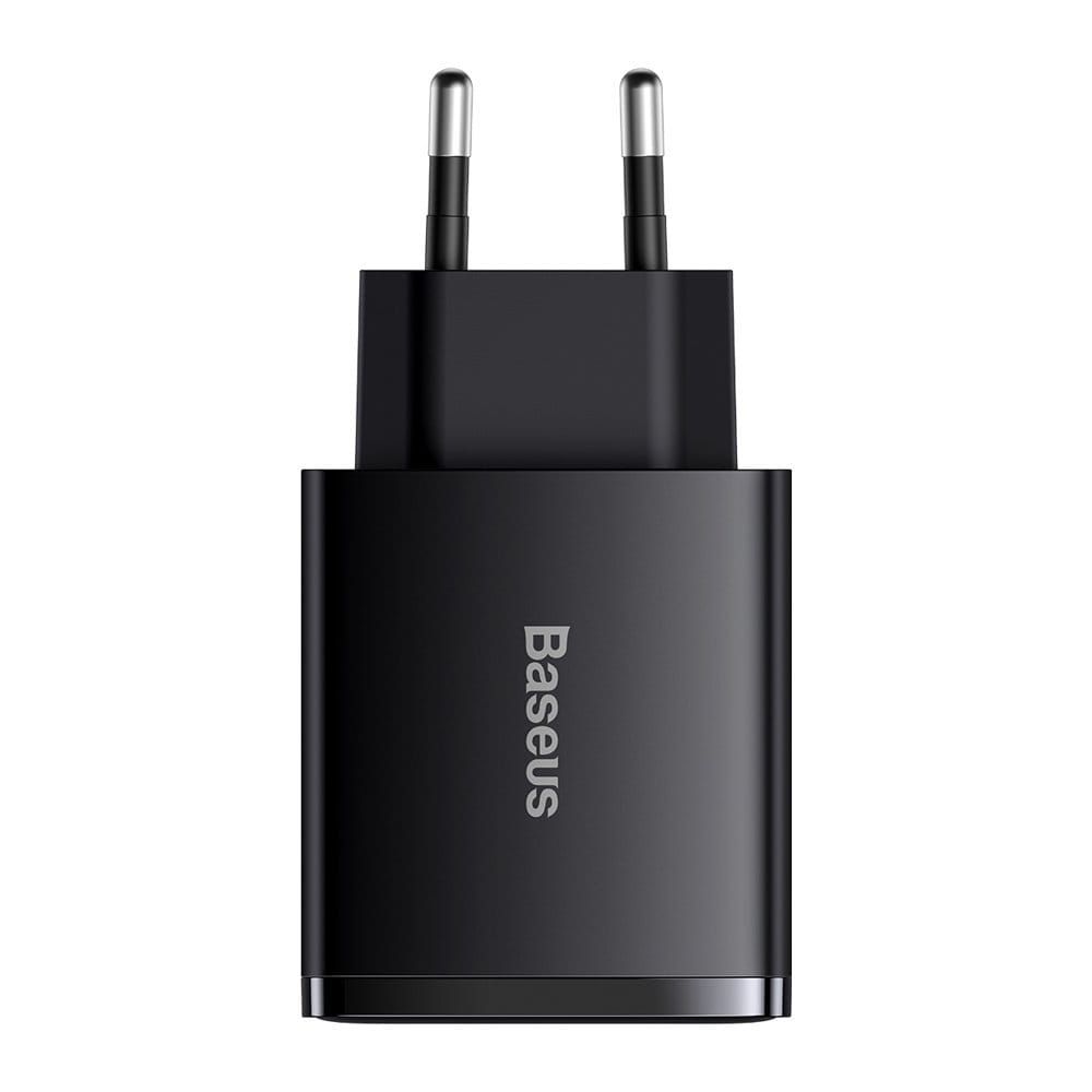 Baseus Compact Szybka Ładowarka 30W 3A Pd 2xUSB 1xUSB Typ C Sklep Wawa